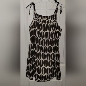 Merona Boho Tie Strap Dress Large